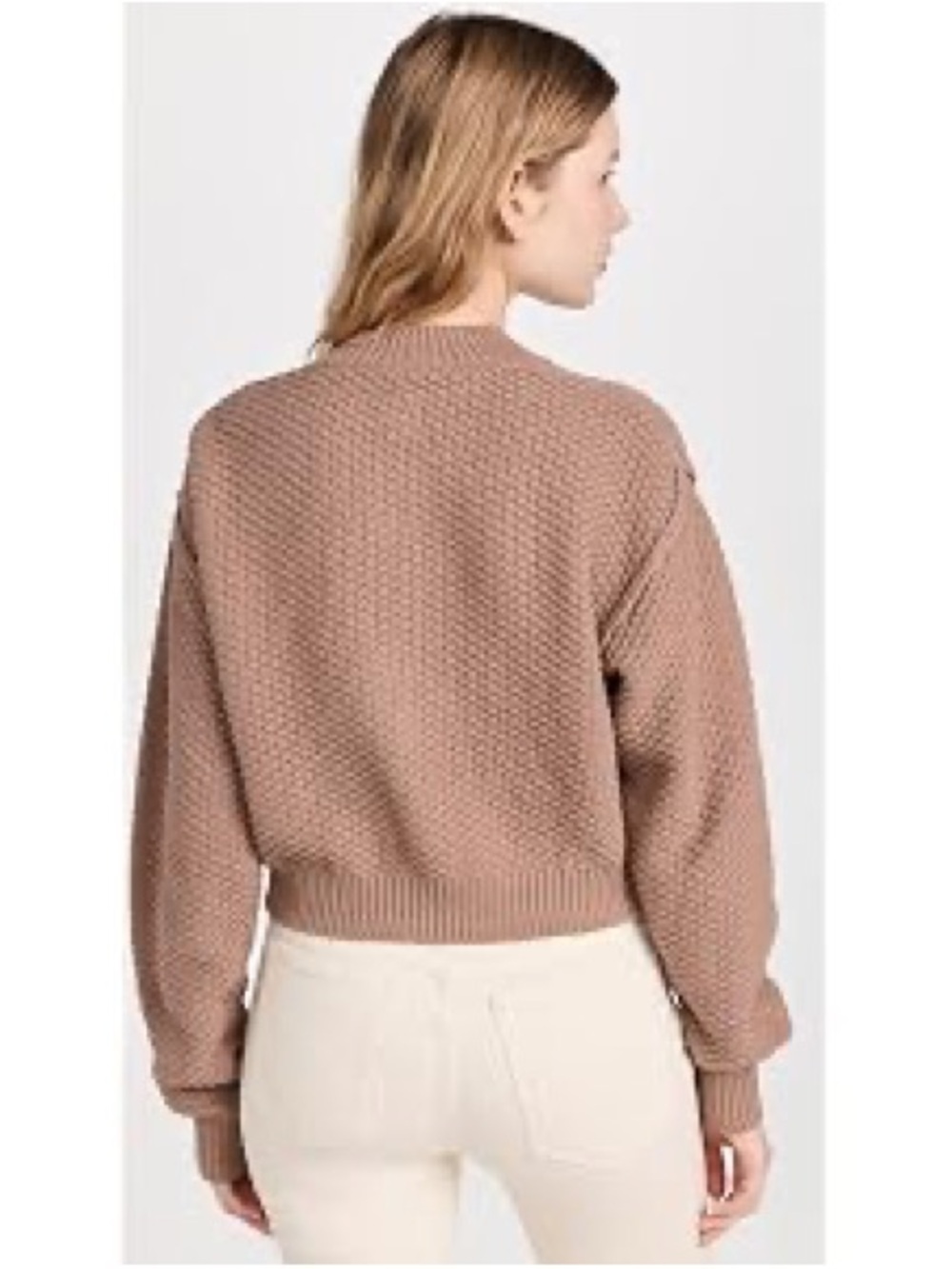 Free People NWT Lila Cardigan in Taupe size M - Picture 2 of 7